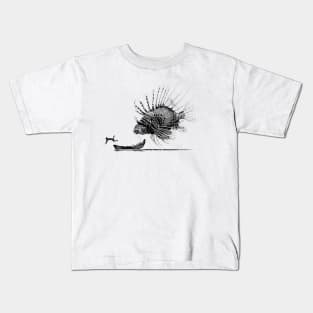 Giant Lionfish Monster Kids T-Shirt